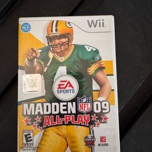 Nintendo Wii Madden NFL 09 All-Play